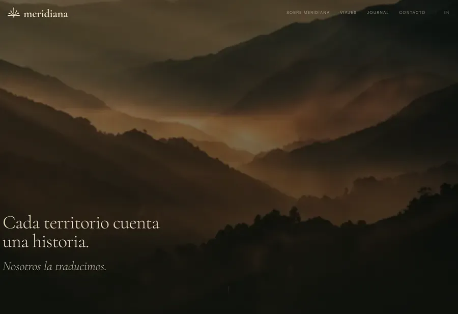 Meridiana Journeys — homepage, cultural travel across Colombia